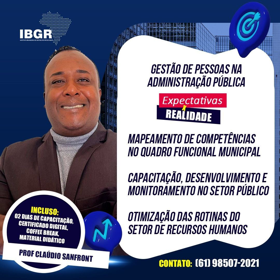 Curso: Gestão de Pessoas na Administração Pública
